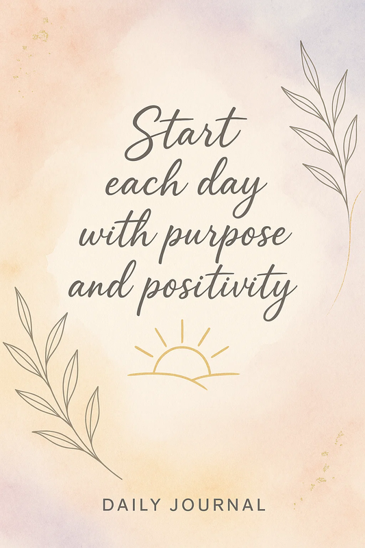 START EACH DAY WTH PURPOSE