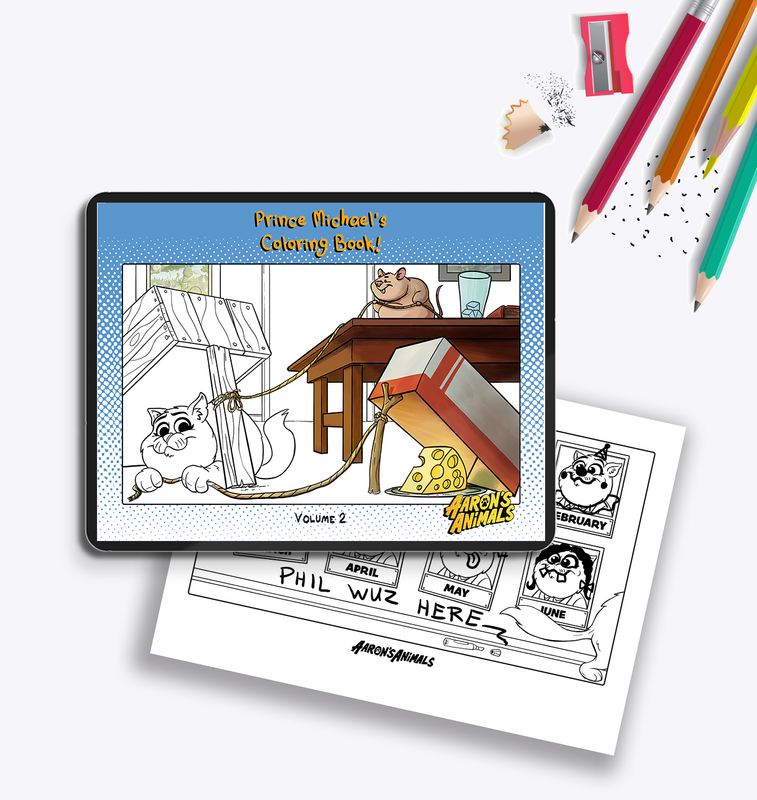 Prince Michael's Coloring E-Book Vol.2