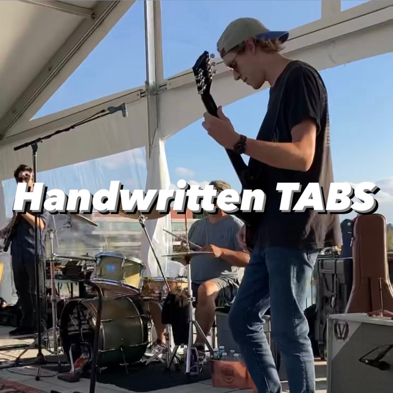 Funky Blues Solo - Handwritten