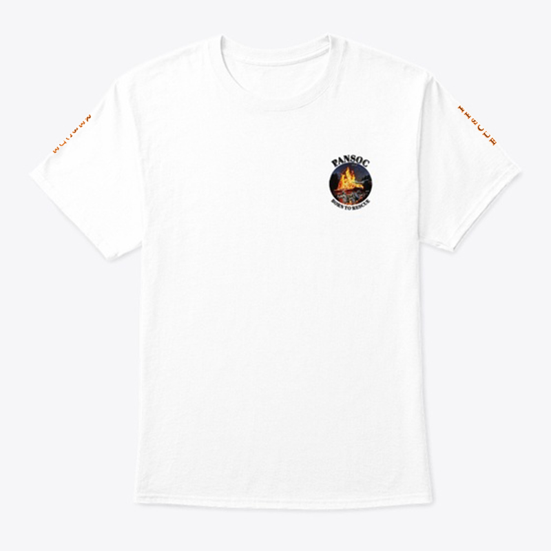 PANSOC Tee Shirt Min Logo Rescue Sleeves