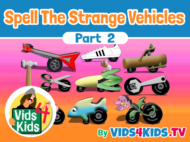 Spell The Strange Vehicles 2