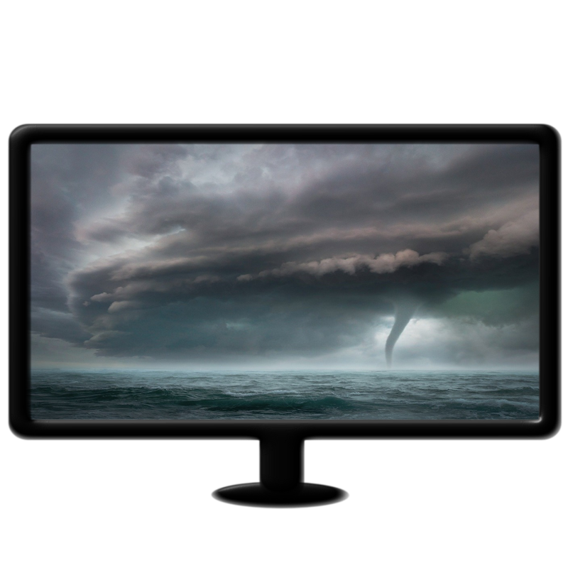 Twister on the water live wallpaper mp4