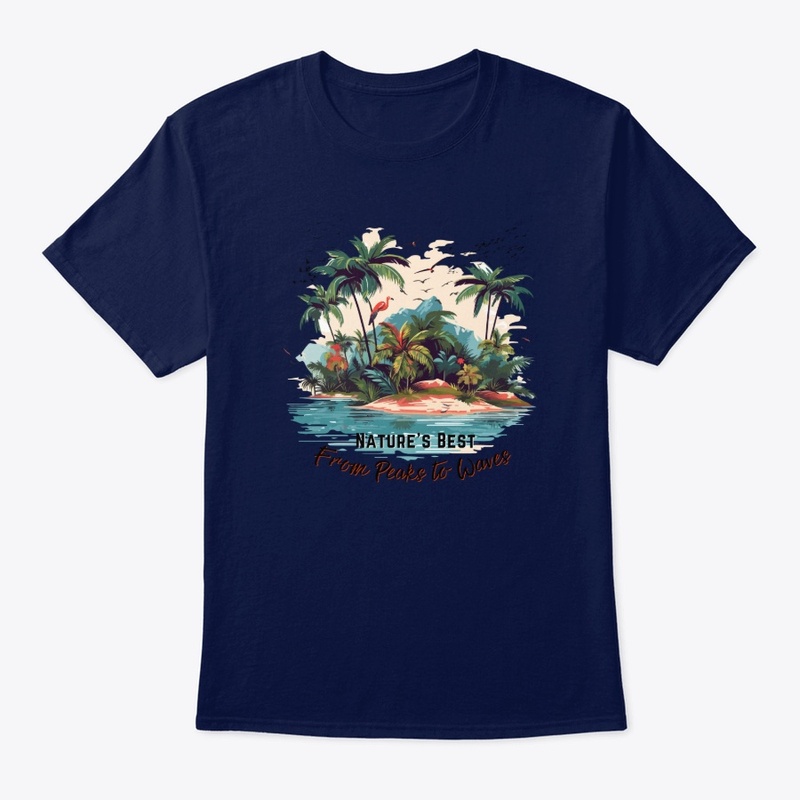 Summer Time Vibes Graphic T-shirt Black