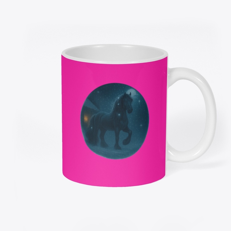 Enchanted Winter Friesian