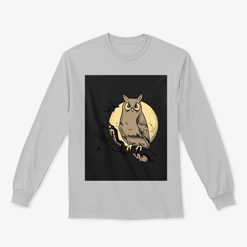SAD OWL T-shirt design 