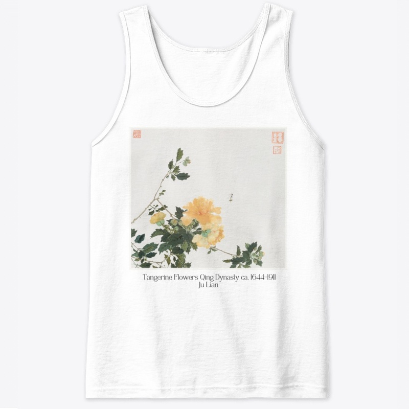 Tangerine Flowers Qing Dynasty Design