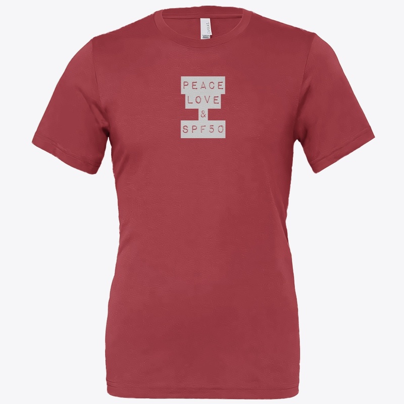 Peace, Love & SPF50 shirt/pullover