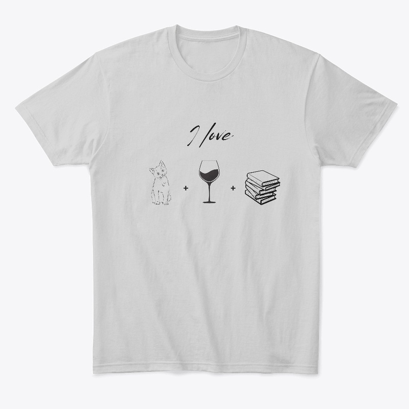 I love cats, wine and books