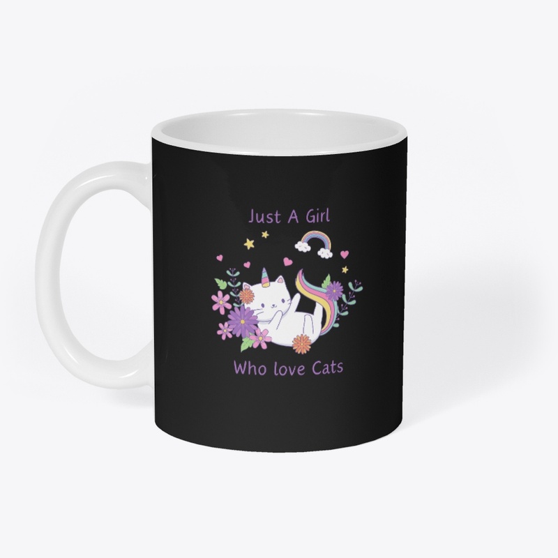 Just A Girl Who Loves Cats T-Shirt