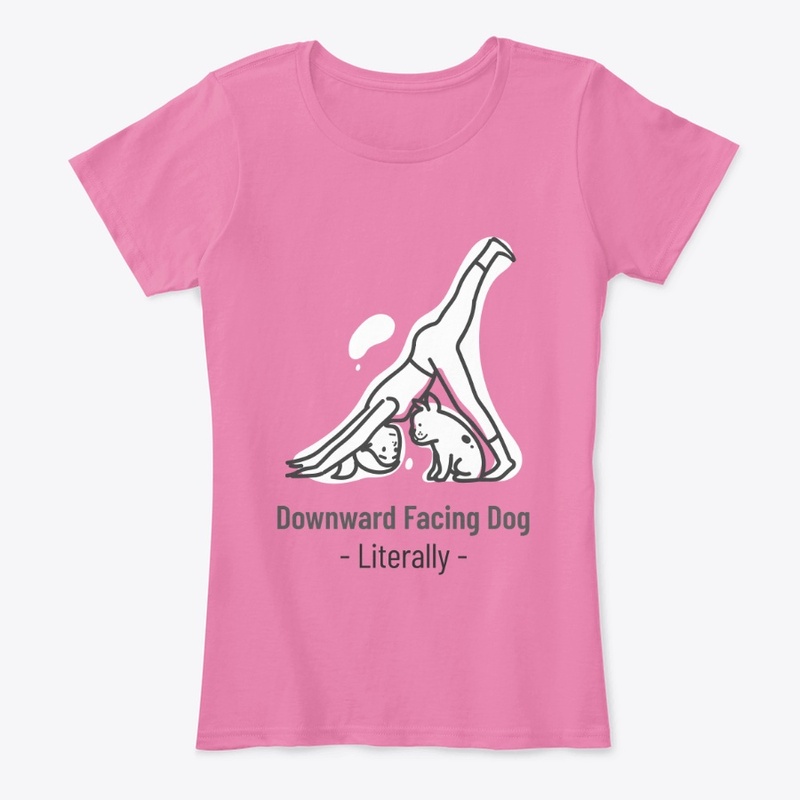 Downward Facing Dog Literally