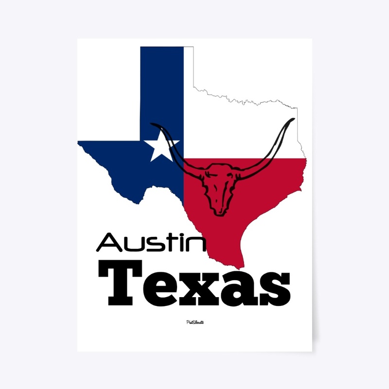USA Tee Shirt - Austin Texas