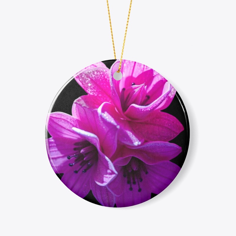 3d illustration  flowers indoor pillow 