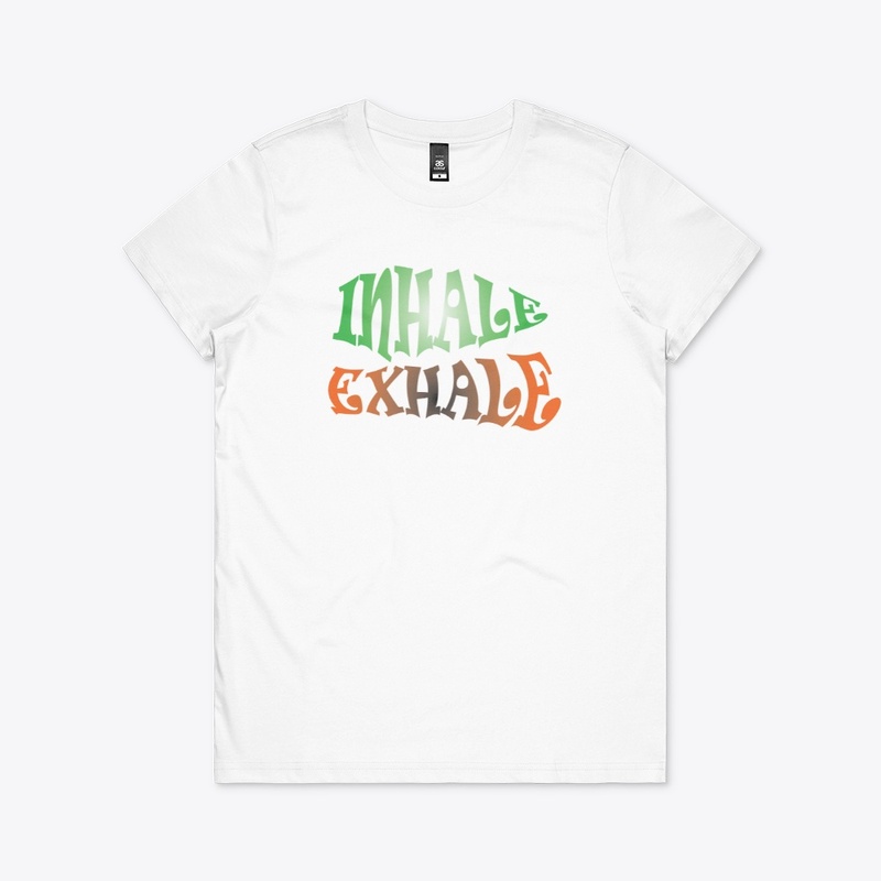 NEW INHALE EXHALE T-SHIRTS