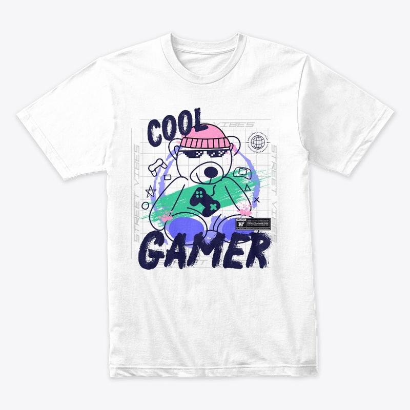 Cool Gamer Bear