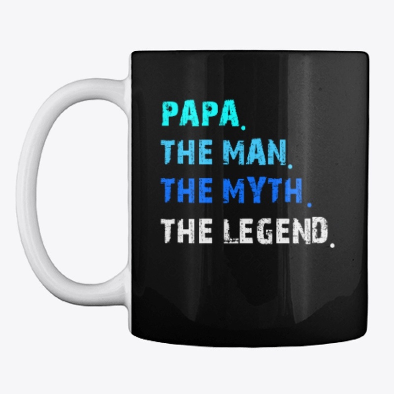  Papa Man Myth Legend Fathers Day Shirt 