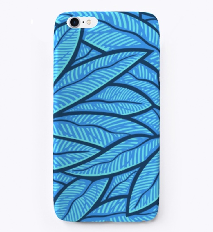 Tea Leafs Blue