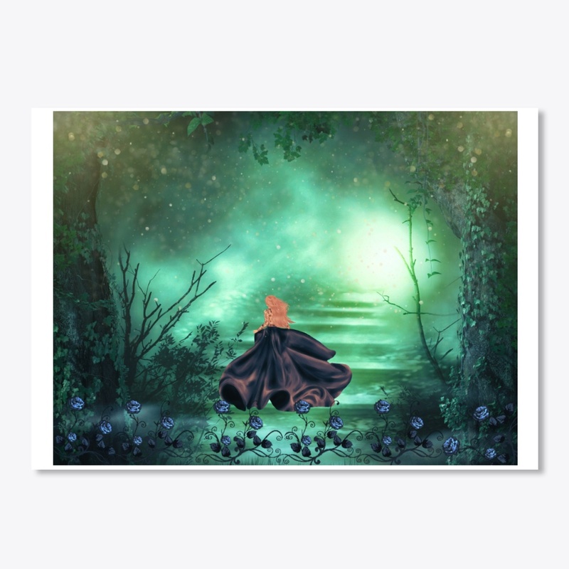Princess in the enchanted forest
