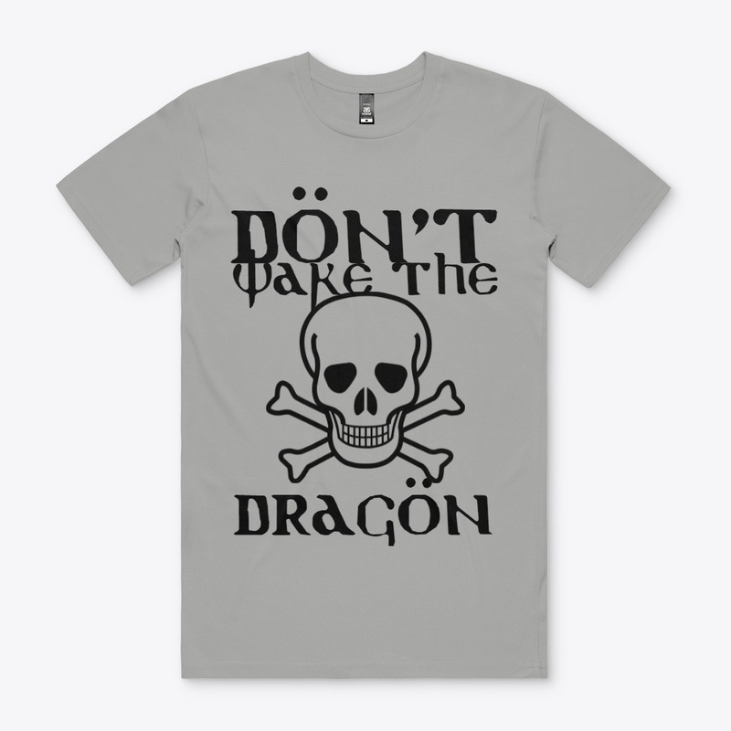 "DON'T WAKE THE DRAGON" logo apparel