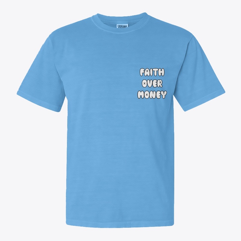 The Faith Over Money Pocket Shirt