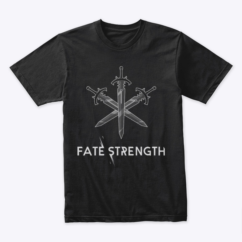 Premium Tee Fate Strength Logo
