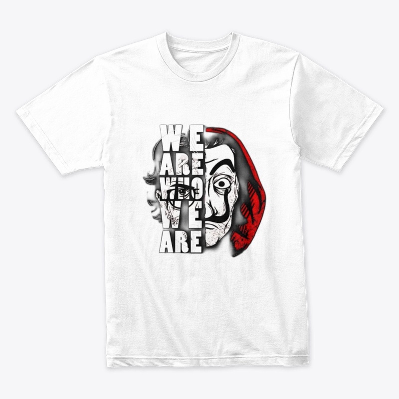 "We Are Who We Are Mask Hoodie"