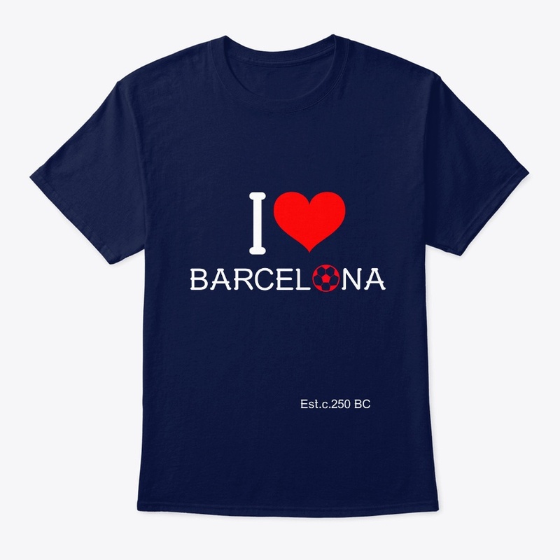 Barcelona Love / white / red