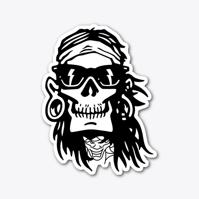 Shreddie McSkate Die Cut Sticker