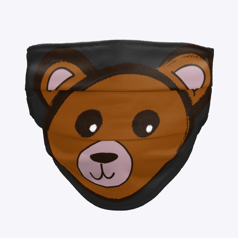 Bear Head Face Mask