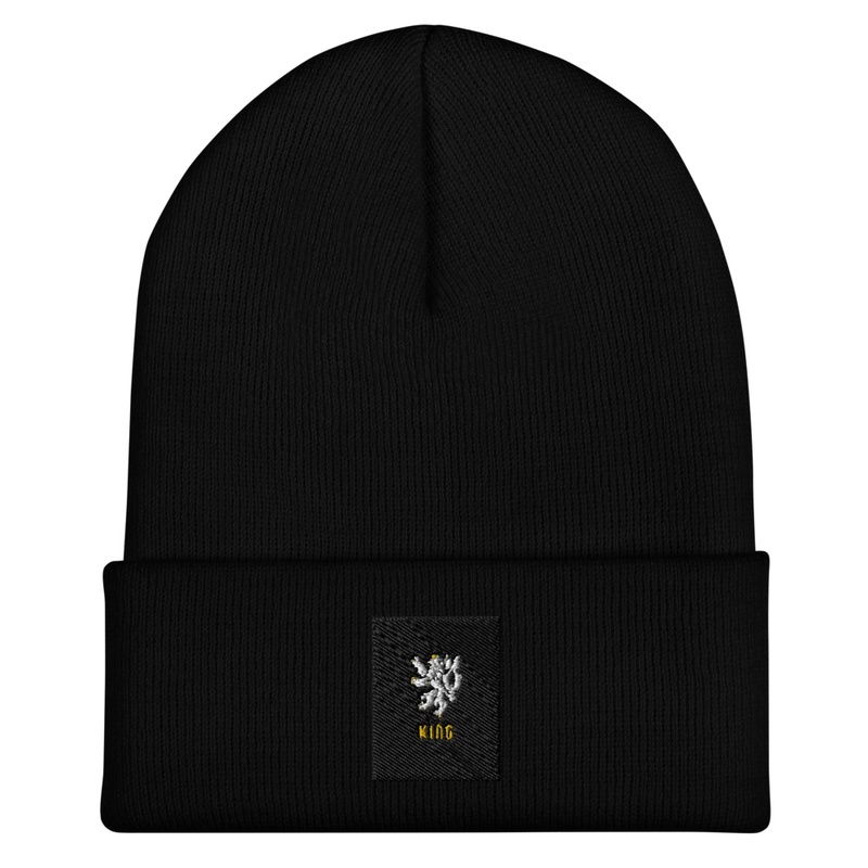 Title: "ShadowWear: The BLACK BEANIE 