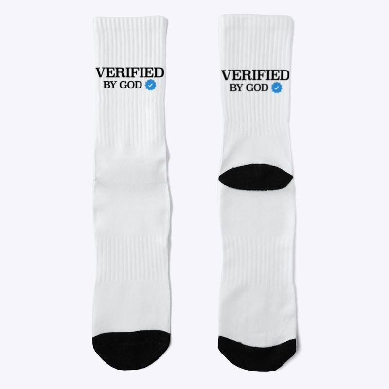 VERIFIED. BY GOD (Black Logo)