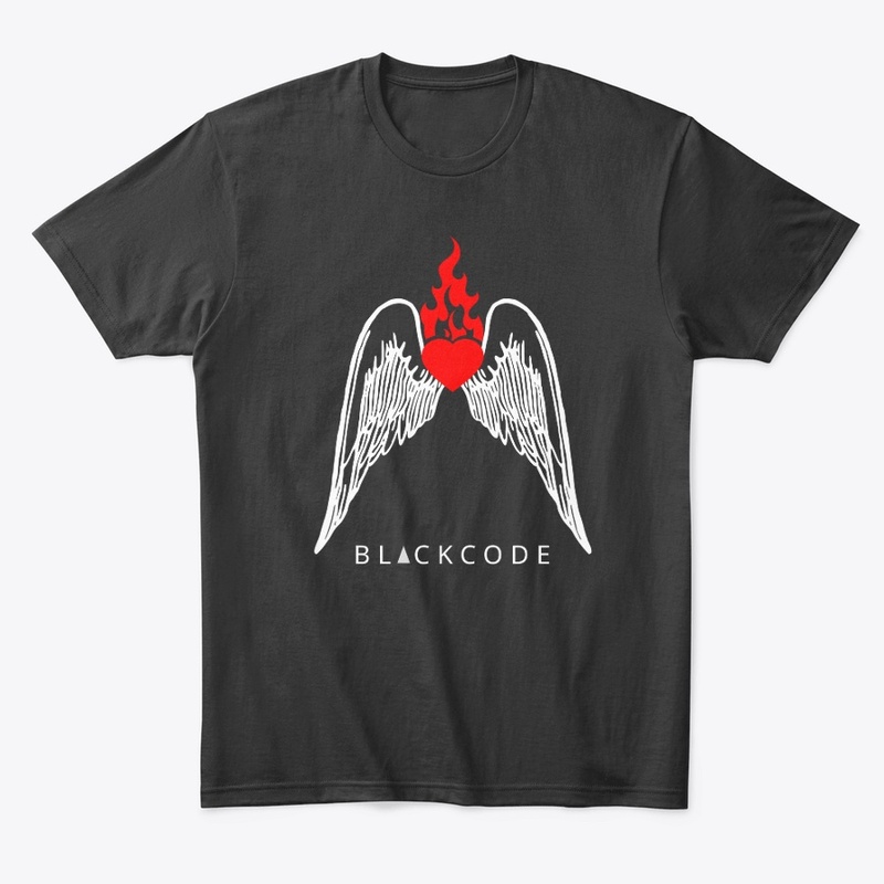 Fiery Wings T-Shirt | BLACKCODE