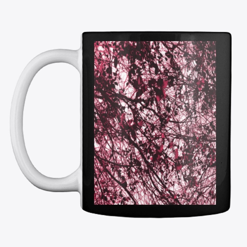 red tree pink