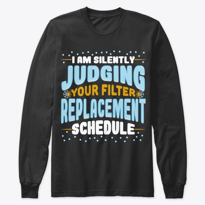 Funny HVAC Tech Gift Silently Judging
