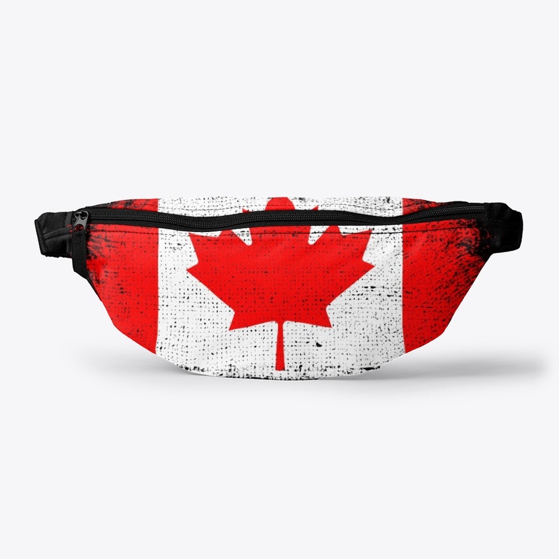 Distressed Flag of Canada