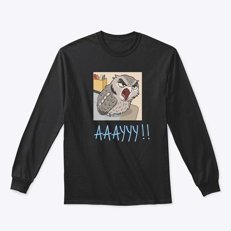 Angry Owl Yelling at the World