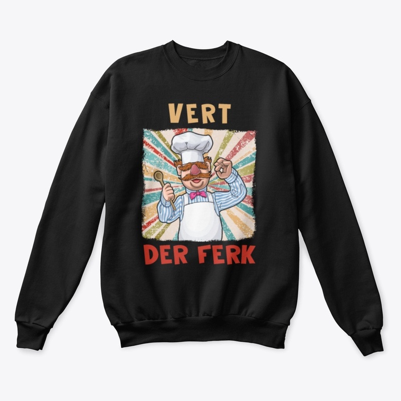 Retro Vintage Vert Der Ferk Hoodie