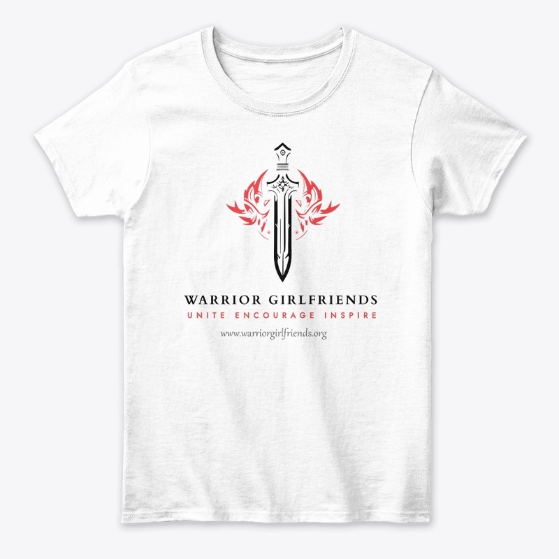 Warrior Girl Friends White Apparel