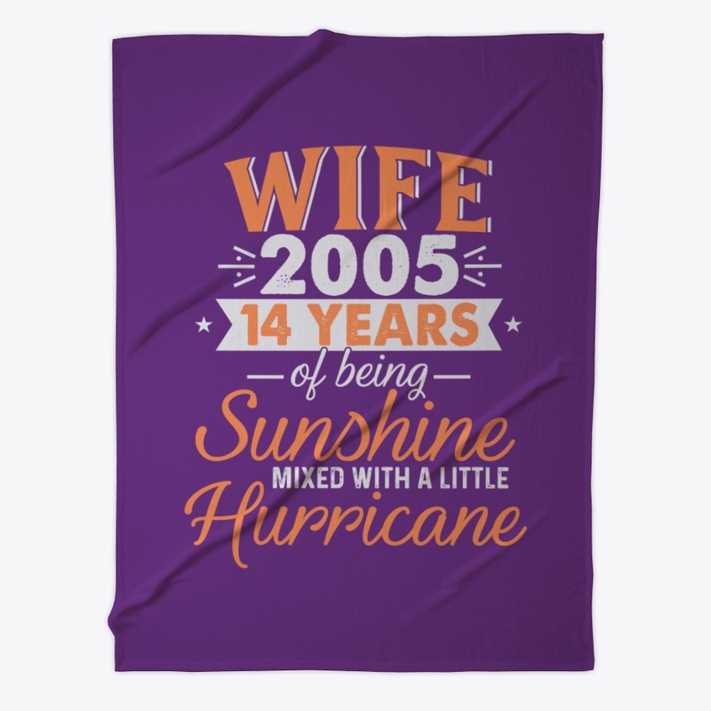 Wife Since 2005, 14 Years Wedding Gifts