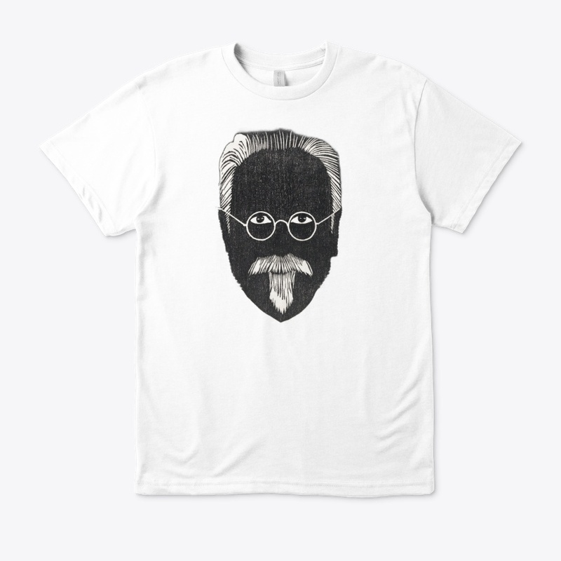 Man with the Round Glasses and Goatee