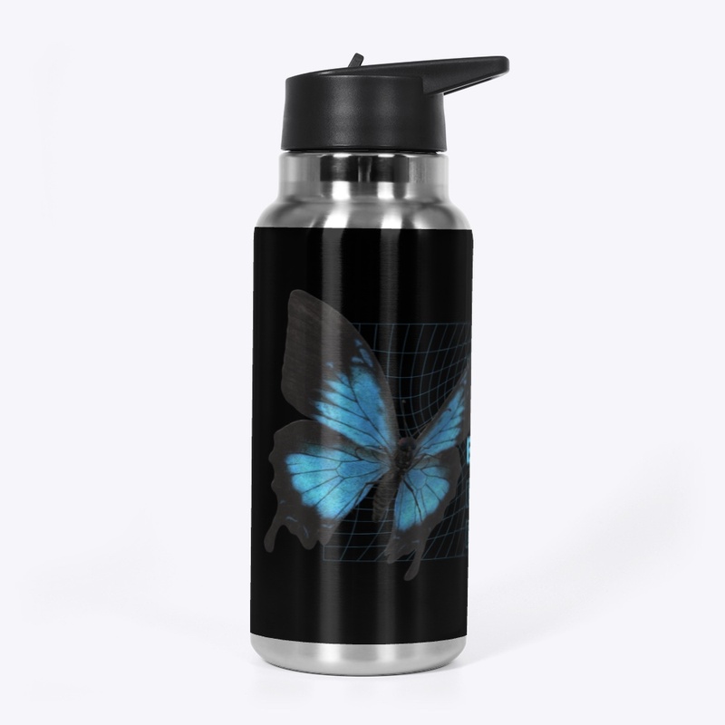 #STYLISH  32oz. STAINLESS WATER BOTTLE