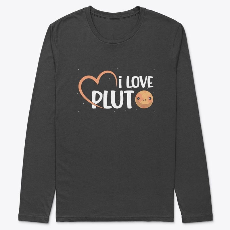 I Love Pluto Dwarf Planet Solar System