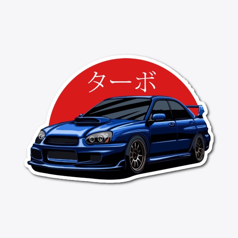 Subie STI Japanese Style