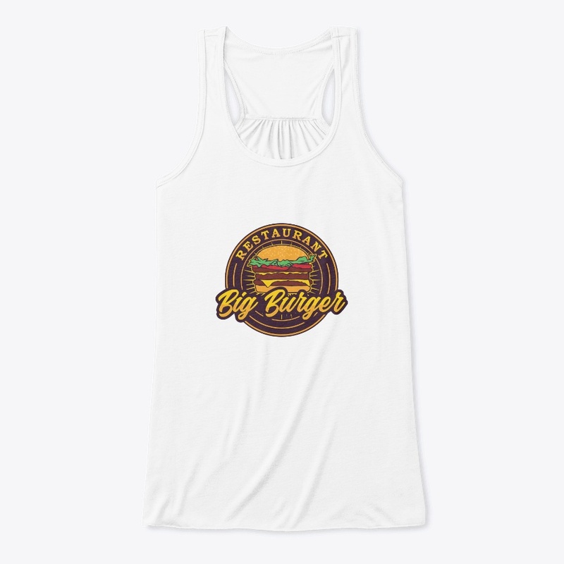 Vintage retro burger label  logo