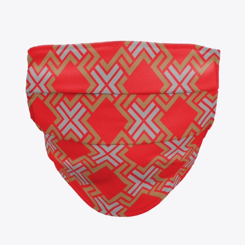 Artistic pattern face mask
