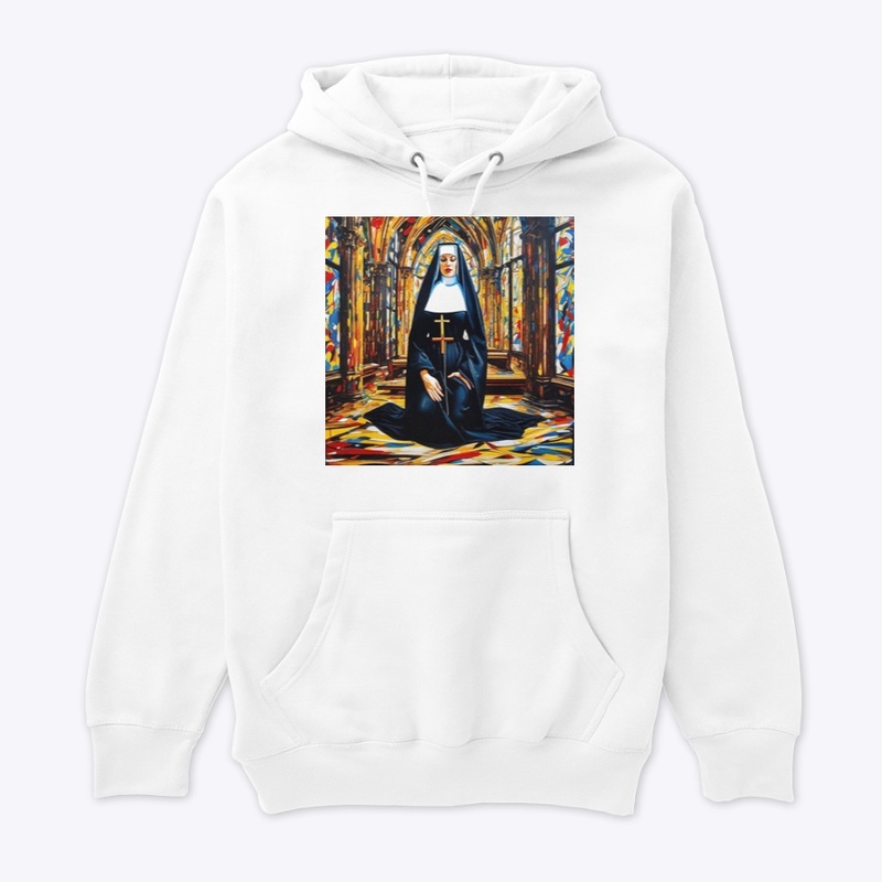 Nun splashes church