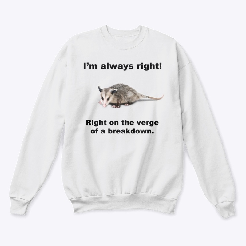 ALWAYS RIGHT! ᘛ⁐̤ᕐᐷ