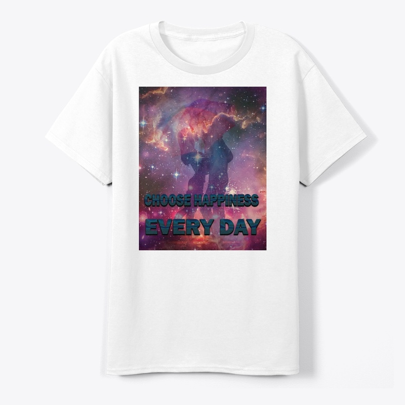 T-shirt design "Choose happiness ..."