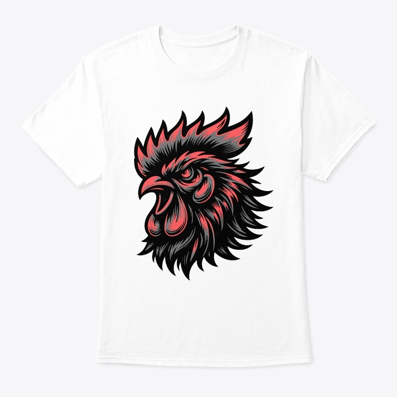 Powerful Chicken Head Graphic