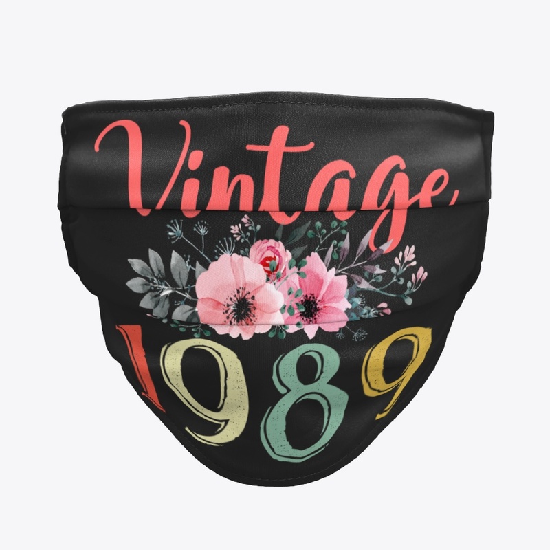 Vintage 1989 Floral 31st Birthday Gift