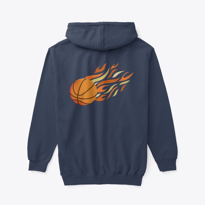 Basketball With Flame
